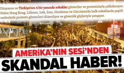 Amerikan VOA televizyonundan Türkiye için kirli algı operasyonu.