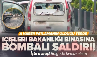 Ankara'da patlama: İçişleri Bakanlığı binasına bombalı saldırı girişimi
