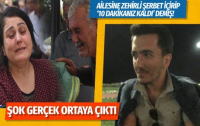 Anne ve babasını siyanürlü şerbetle katletmişti! Kan donduran sözleri ortaya çıktı..