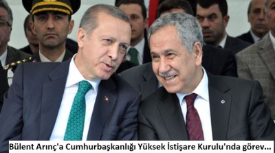 Arınç’a Cumhurbaşkanlığı külliyesinde yeni görev..