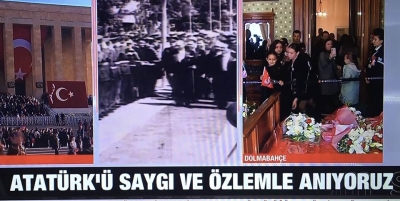 Arşiv fotoğrafları, büyük önder Atatürk'ün son yolculuğundaki kederi gözler önüne seriyor