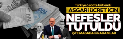 Asgari ücret bugün açıklanabilir! İşte masadaki son rakamlar! Son toplantı öncesi beklenen fark 845 TL...