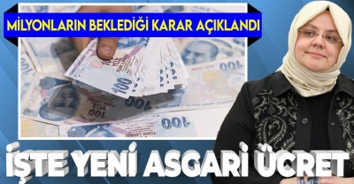 Asgari ücret zammı son dakika olarak açıklandı! 2021 Yeni Asgari ücret zammı miktarı ne kadar, kaç TL oldu?