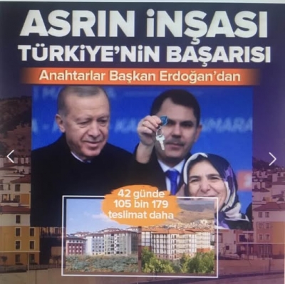 Asrın inşası buna denir: İşte deprem bölgesinin öncesi-sonrası 