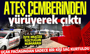 Ateş çemberinden yürüyerek çıktı! İşte 'mucize' koltuğun numarası 