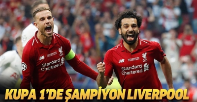 Şampiyonlar Ligi şampiyonu Liverpool.