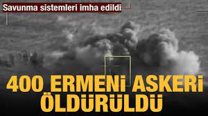 Azerbaycan: 400 Ermeni askeri öldürüldü