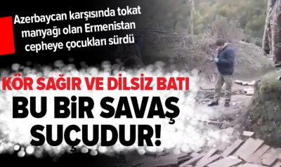 Ermenistan çocukları asker saflarına katıyor