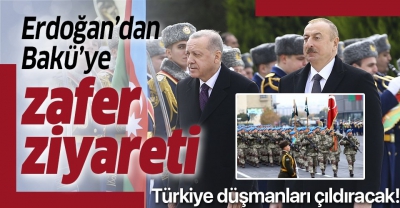Azerbaycan en büyük zaferini kutlamaya hazırlanıyor! Heyecan yaratan görüntüler..