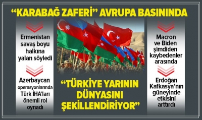 Azerbaycan-Ermenistan anlaşmasının ardından Avrupa basınından bomba yorumlar geldi...