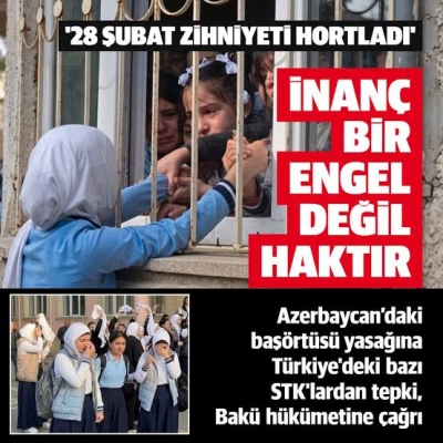 Azerbaycan’daki başörtüsü yasağına Türkiye'deki bazı STK'lardan tepki: İnanç bir engel değil haktır