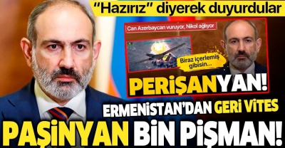 Azerbaycan'ın ağır kayıplar verdirdiği Ermenistan'ın Başbakanı Paşinyan'dan geri vites: 