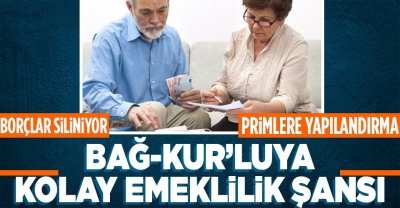 Bağ-Kur'luya kolay emeklilik fırsatı! Primler yapılandırılıyor, borçlar siliniyor 