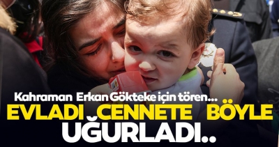 Manisa Habercilik - Bağcılar'da zehir tacirlerinin saldırısında şehit olan Erkan Gökteke son yolculuğuna uğurlandı.
