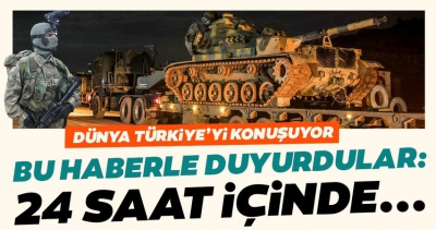 Bahar Kalkanı Harekatı dünya gündeminde! 