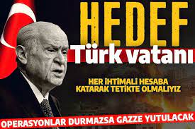 Bahçeli 'Türkiye sessiz kalmayacaktır' diyerek İsrail'e tepki gösterdi: Netanyahu ve kirli ortakları ateşle oynuyor 