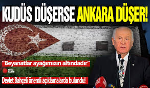 Bahçeli'den ABD-İsrail'e karşı 