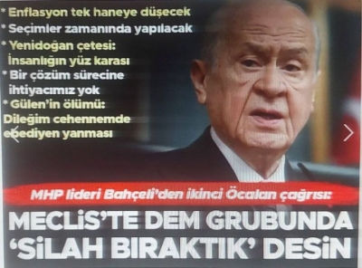 Bahçeli’den “Öcalan” çıkışı! Kafasındaki strateji ne? A Haber'de İmralı sözlerinin şifresi: 'Gelin açıkça konuşalım' dedi