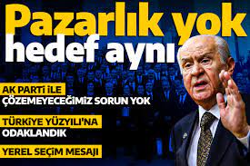 Bahçeli'den yerel seçim mesajı: AK Parti ile çözemeyeceğiz sorun yok