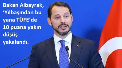 Bakan Albayrak açıkladı: 10 puanlık başarı.