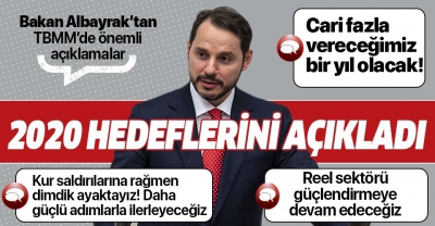 Bakan Berat Albayrak: Güçlü ve bağımsız bir Türkiye ekonomisi için çalışıyoruz.
