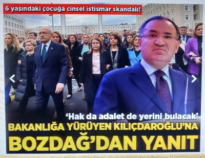 Bakan Bozdağ’dan Kılıçdaroğlu’na yanıt: 'Adalet Bakanlığı olan biten hakkında sessiz kalmadı'