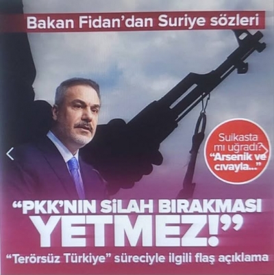 Bakan Fidan açıkladı! Arsenik ve civa verilerek suikast girişimine uğradım 