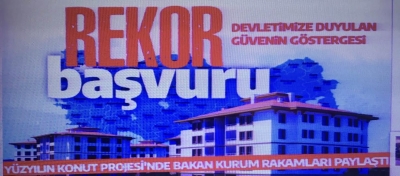 Bakan Kurum açıkladı! Rekor kırdı: 500 bin sosyal konut projesine ilk gün başvuran kişi sayısı dudak uçuklattı!