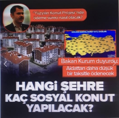  Bakan Kurum duyurdu! 