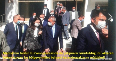 Bakan Kurum, Manisa'da dev kentsel dönüşüm çalışmalarının müjdesini verdi.
