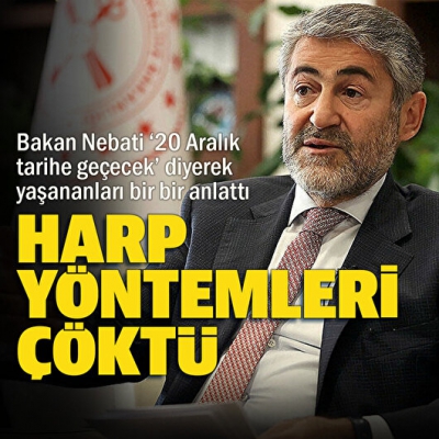 Bakan Nebati: 20 Aralık bundan sonra Türkiye'nin en önemli günlerinden birisi olarak anılacak