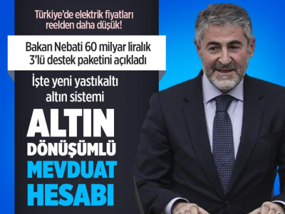 Bakan Nebati ekonomide 3'lü yol haritasının detaylarını açıkladı! 