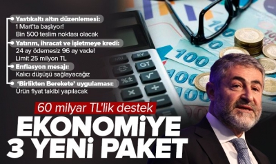 Bakan Nebati ekonomide 3'lü yol haritasının detaylarını açıkladı! 