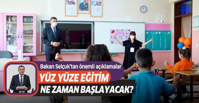 Bakan Selçuk'tan son dakika yüz yüze eğitim ve tablet açıklaması!.