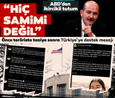 Bakan Soylu ABD'nin taziye mesajına böyle tepki gösterdi: Hiç samimi değil