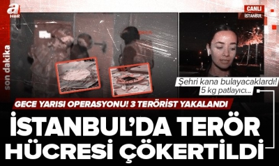 Bakan Soylu duyurdu! İstanbul'da terör hücresi çökertildi: 5 kg patlayıcı ele geçirildi