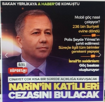 Bakan Yerlikaya'dan düzensiz göçle mücadele açıklaması: 'Kaynağında çözme stratejisi yürütüyoruz'