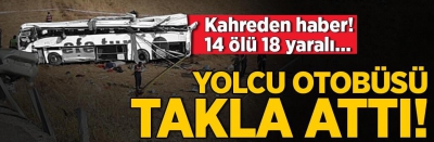 Balıkesir'de katliam gibi kaza! Yolcu otobüsü yoldan çıktı: 14 ölü, 18 yaralı