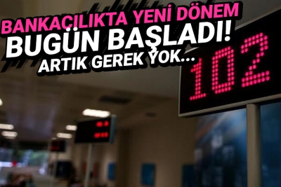 Bankacılıkta yeni dönem: Islak imza zorunluluğu resmen kalktı 