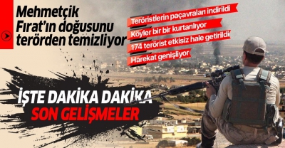 Barış Pınarı Harekatı'nda 2. gün! İşte dakika dakika Barış Pınarı Harekatı'nda yaşananlar….