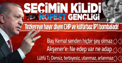 Başkan Erdoğan: 2023 seçimlerin kilidi gençlerimiz olacak