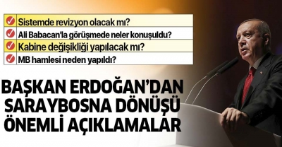 Başkan Erdoğan: 8 aylık hükümetler dönemi kapandı