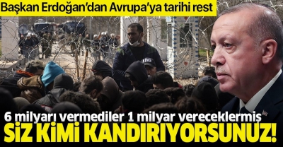 Başkan Erdoğan: AB 18 Mart Bildirisinin gereklerini yerine getirmemiştir.