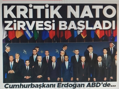 Başkan Erdoğan ABD'de! NATO Zirvesi ittifakın 75. yıl dönümünü kutlama töreniyle başladı