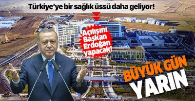 Başkan Erdoğan açacak! Tekirdağ Şehir Hastanesi hizmete giriyor..