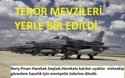 Başkan Erdoğan açıkladı: Barış Pınarı harekatı resmen başladı!