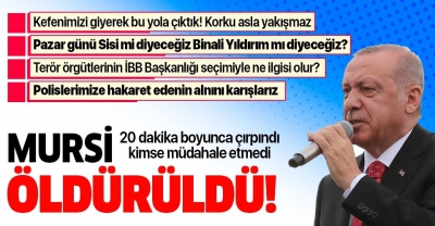 Başkan Erdoğan açıkladı: 20 dakika boyunca çırpındı, öldürüldü....