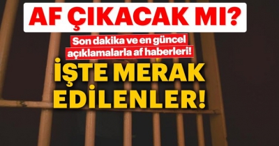 Başkan Erdoğan, Af açıklaması! Mahkumlara af ve denetimli serbestlik şartları nedir?