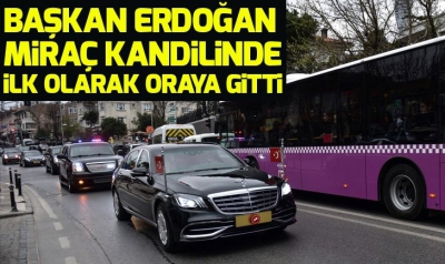 Başkan Erdoğan, anne ve babasının mezarlarını ziyaret etti.
