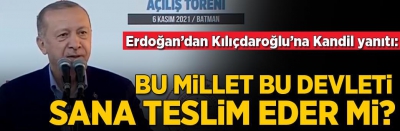 Başkan Erdoğan Batman'da toplu açılış töreninde açıklamalarda bulunuyor